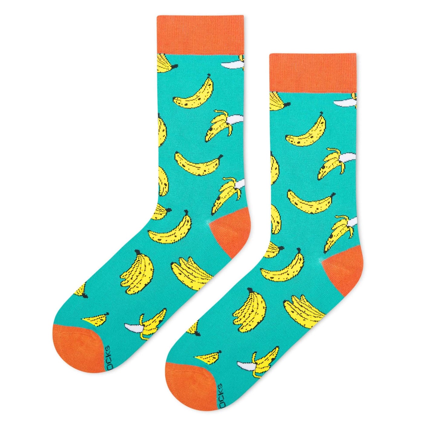 Banana Crew Socks | Fruity Fun & Cotton Comfort