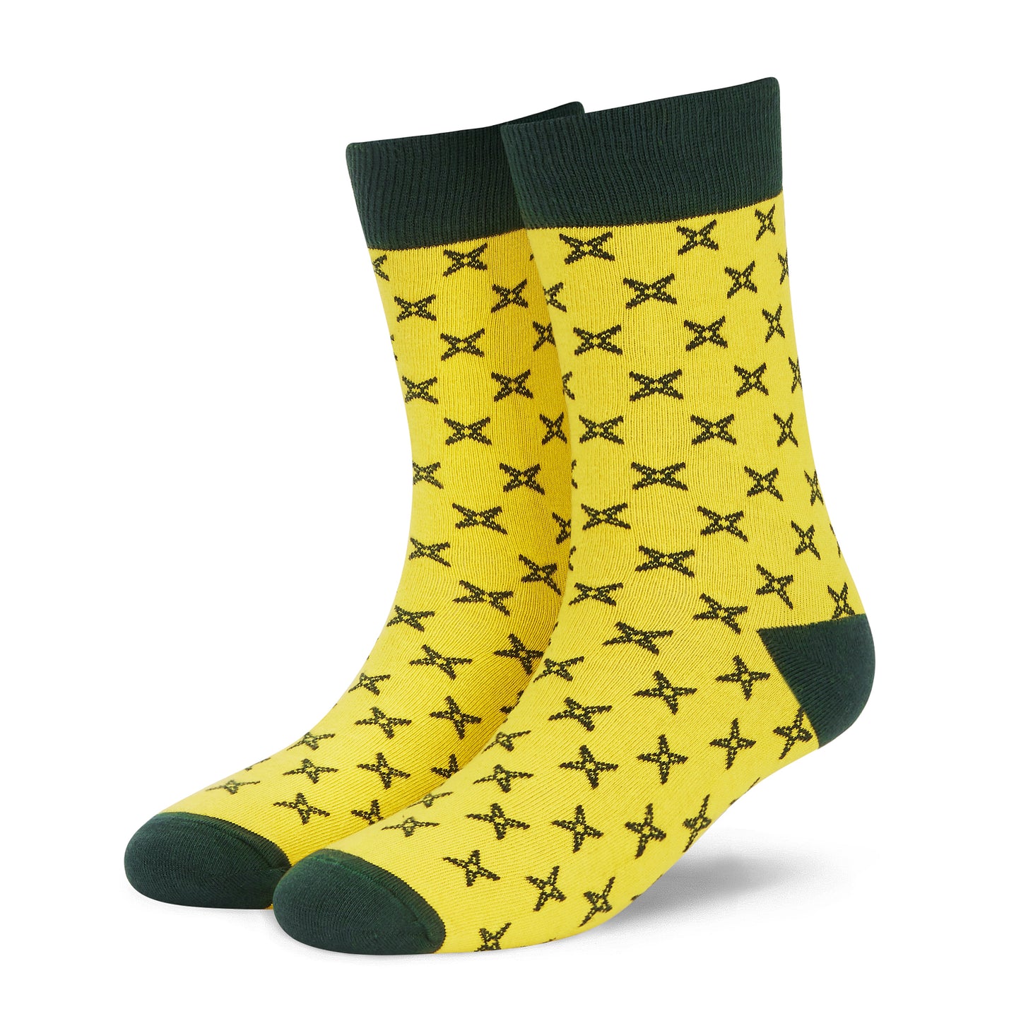 Dynamocks POP vibrant polka dot cotton crew socks