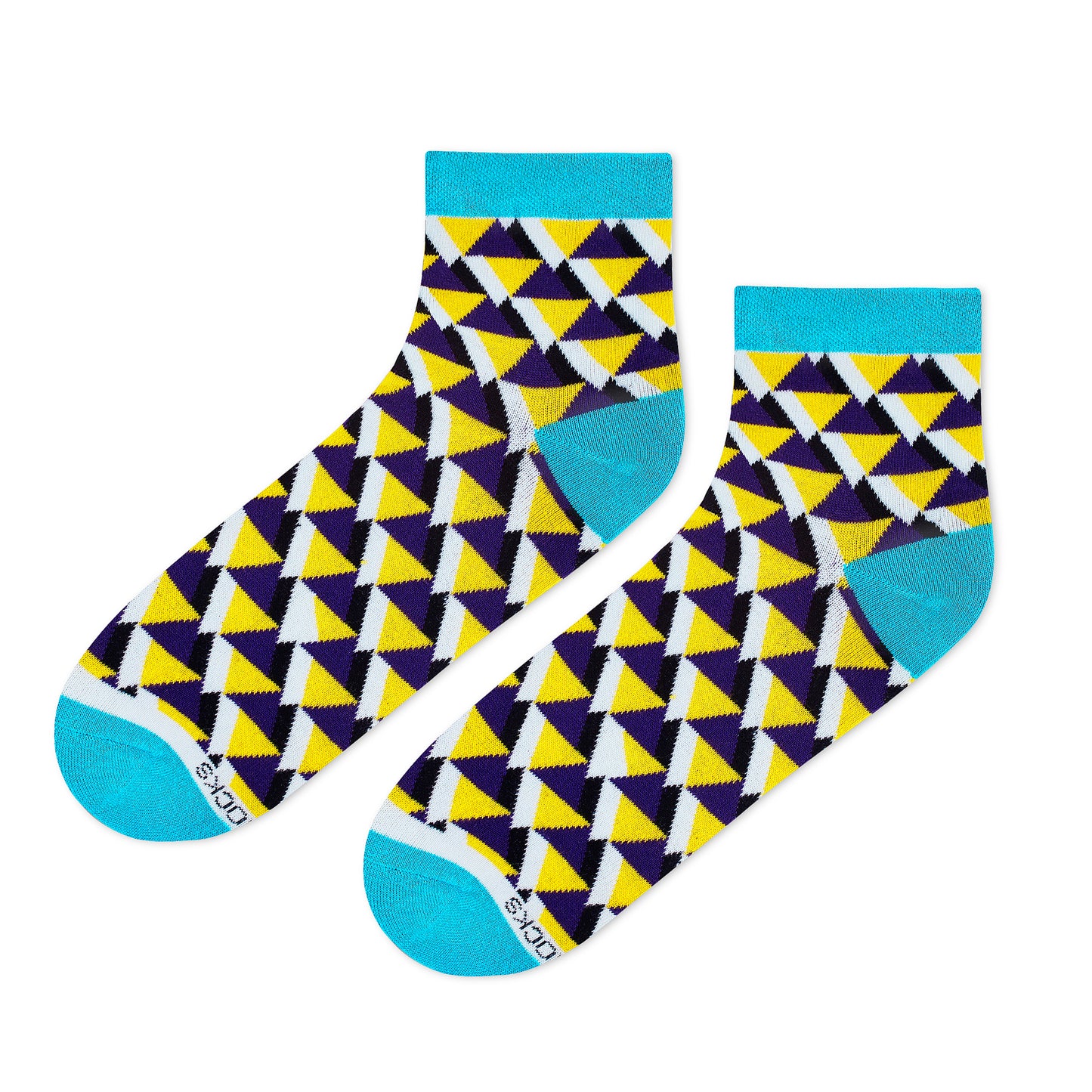 Prism Ankle Length Socks: A Spectrum of Color for Your Feet