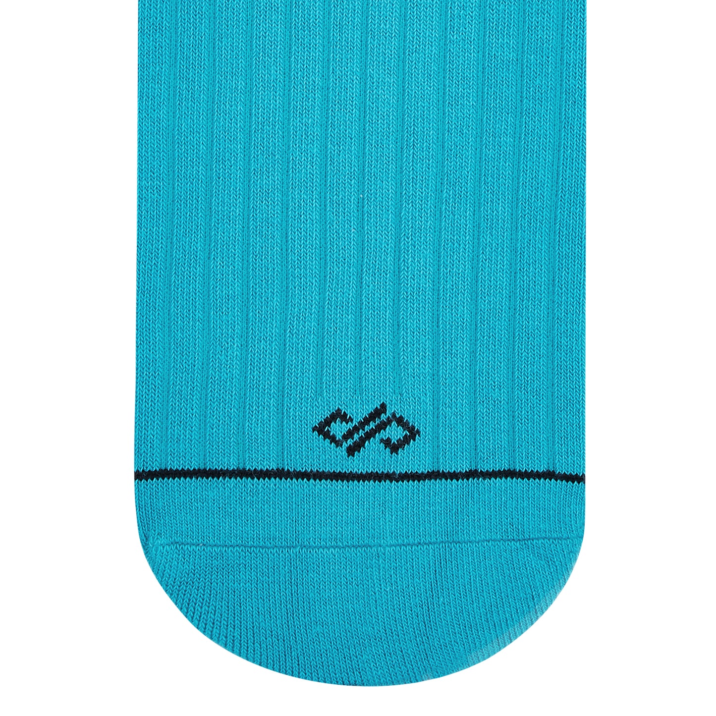 Dynamocks aqua solid cotton crew socks