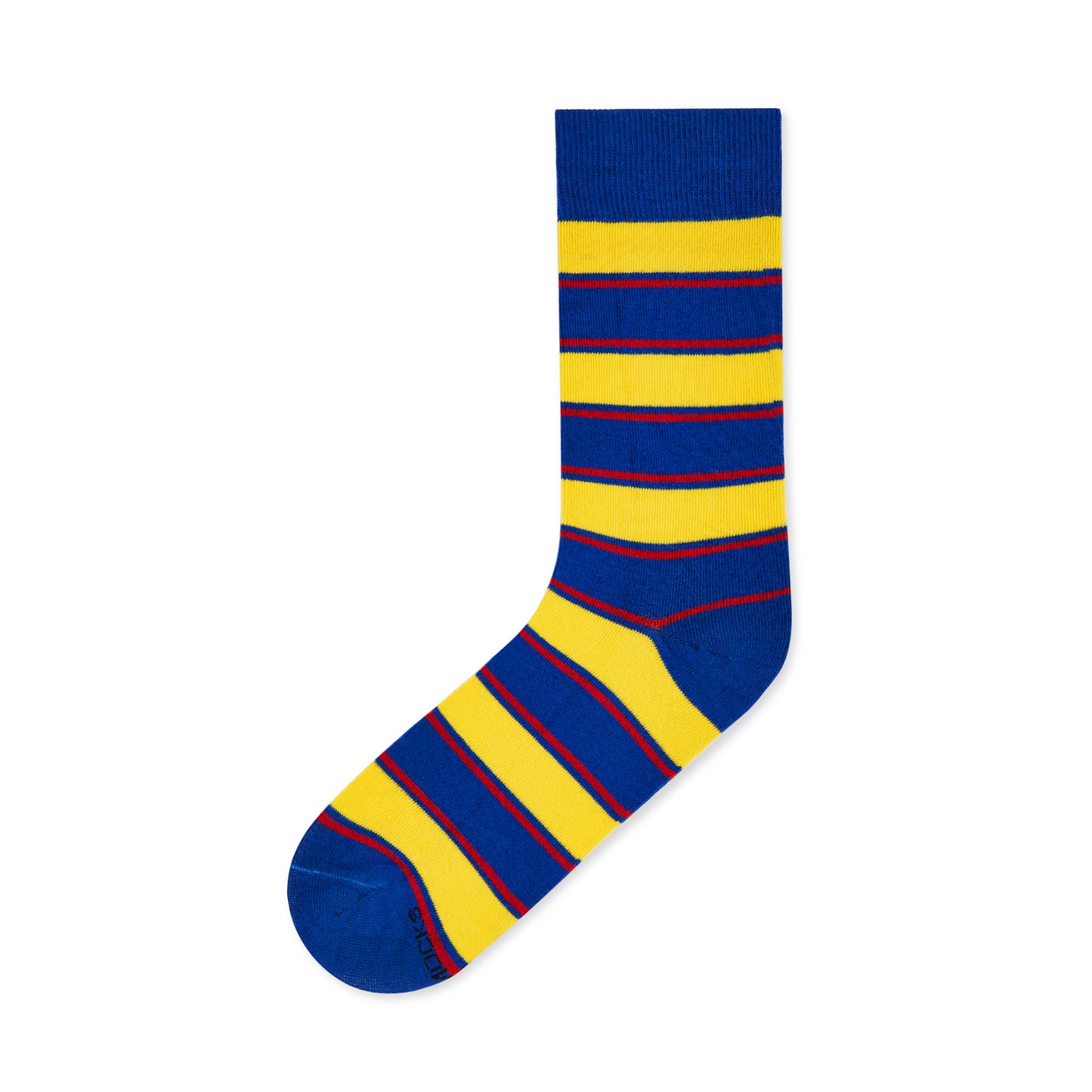 Cotton Crew Socks: Bold Stripes 5.0 Crew Length Socks