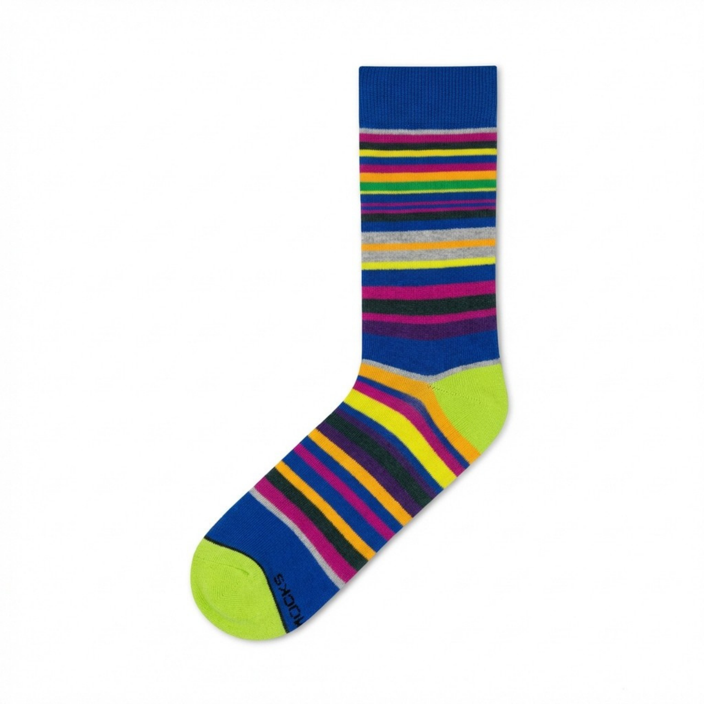 Stripes 20.0 - Moisture-Wicking Designer crew length Socks