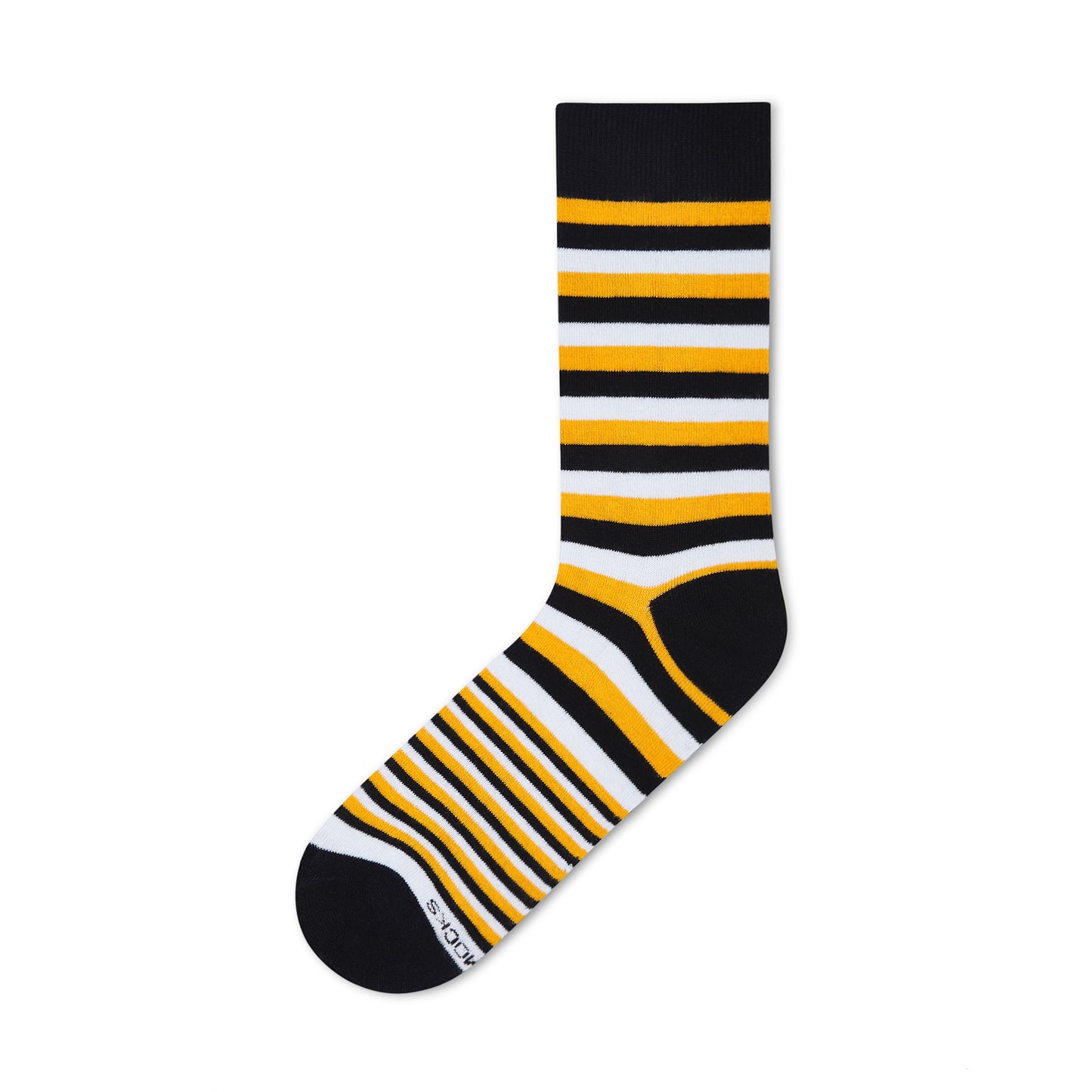 Stylish Luxury Cotton Crew Socks : Stripes X-4