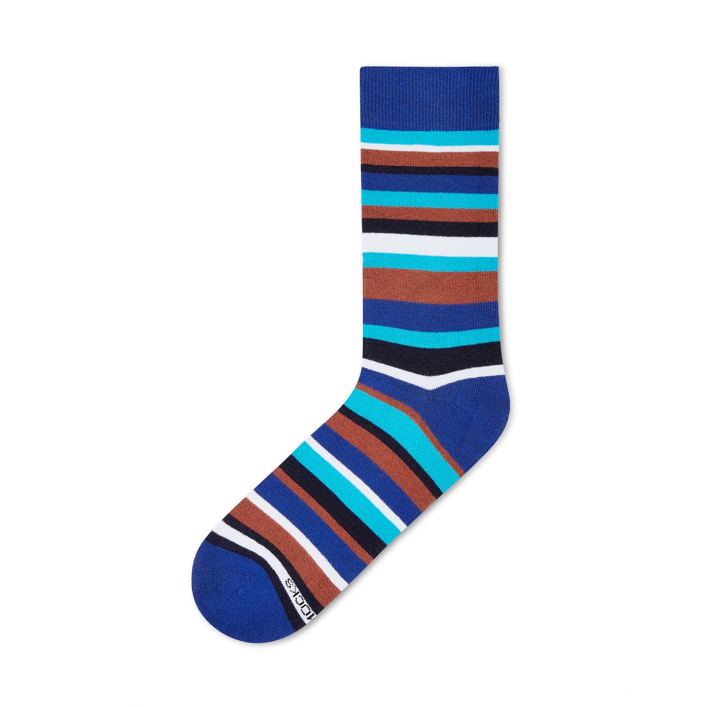 Stand Out with STRIPES 1.0 Cotton Crew Length Socks