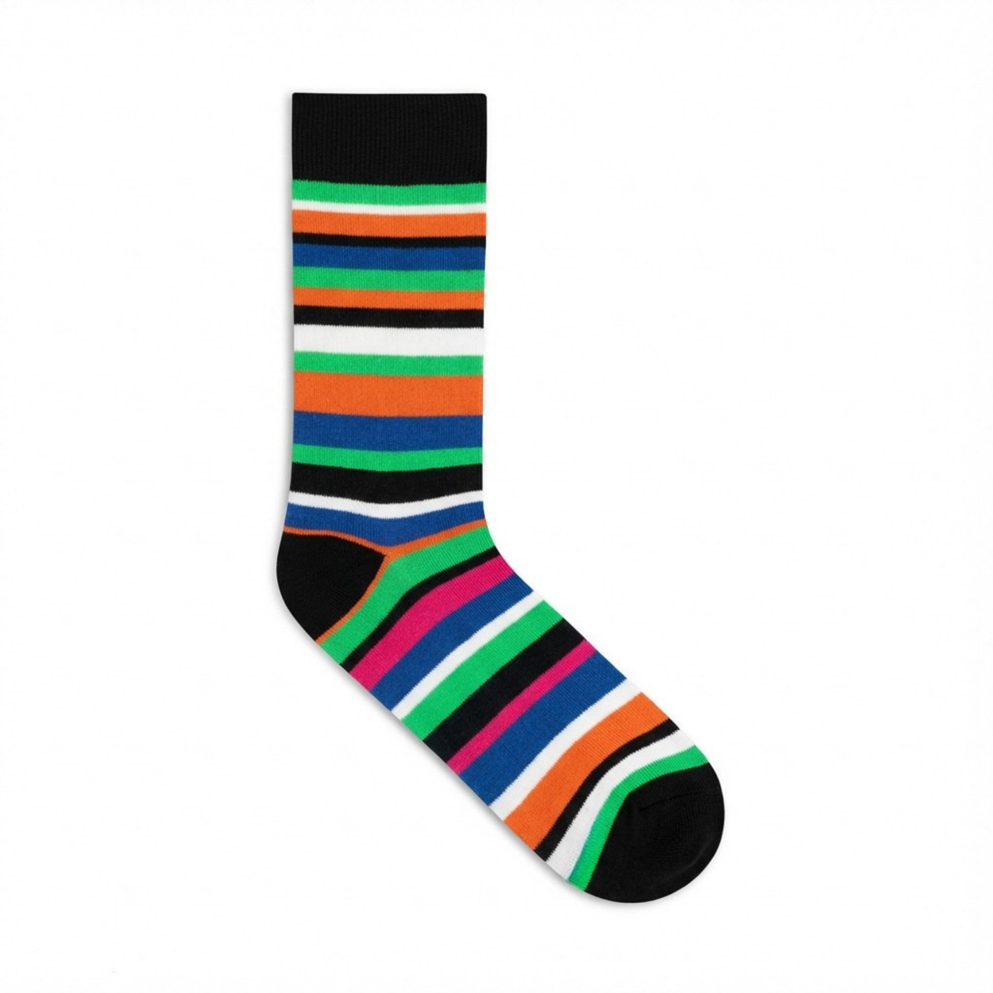 Dynamocks Stripes 21.0 executive striped cotton dress crew socks