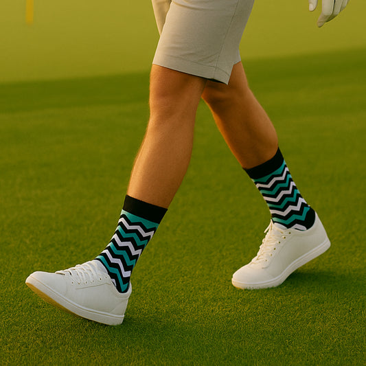 MINT CREW LENGTH SOCKS - Cotton Crew Socks