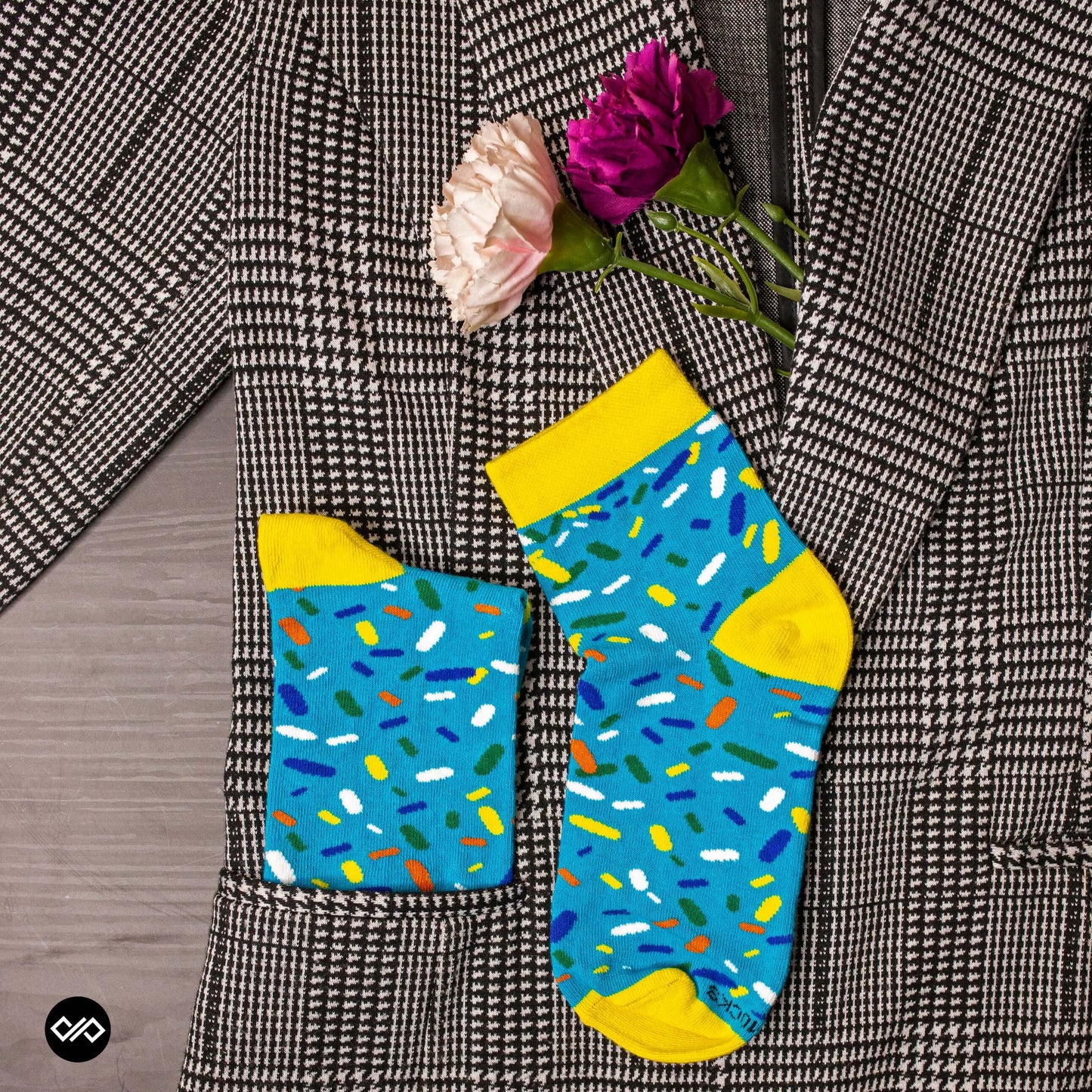 Cotton Ankle Socks Combo – Pizzazz, Cube, Prism, Doodle, Sprinkles & Mayan