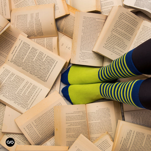 Stripes DUO 3.0 Crew Length Socks - Double the Style, Maximum Comfort