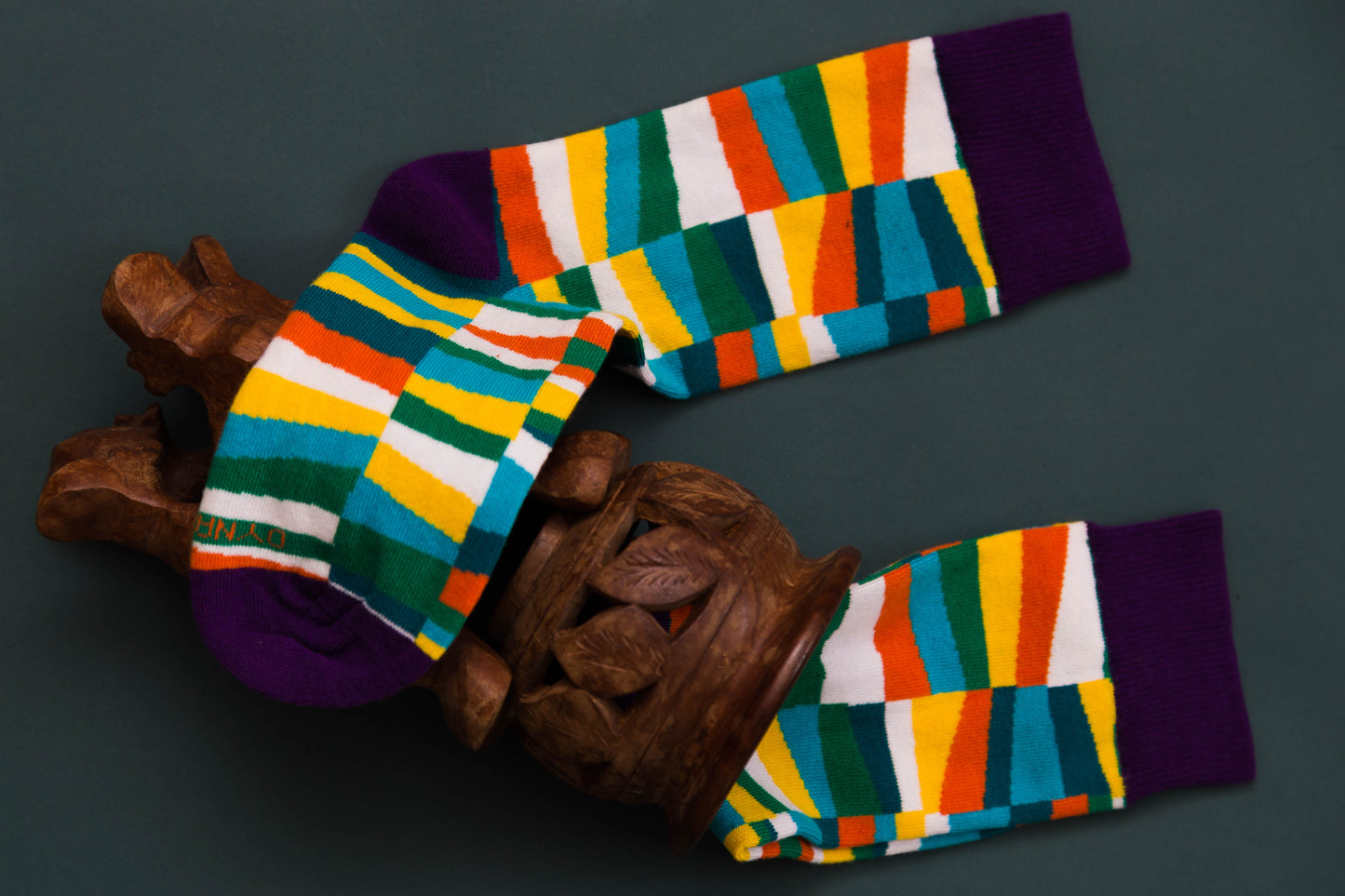 Dynamocks Multicolor Cotton Crew Socks – Wonky