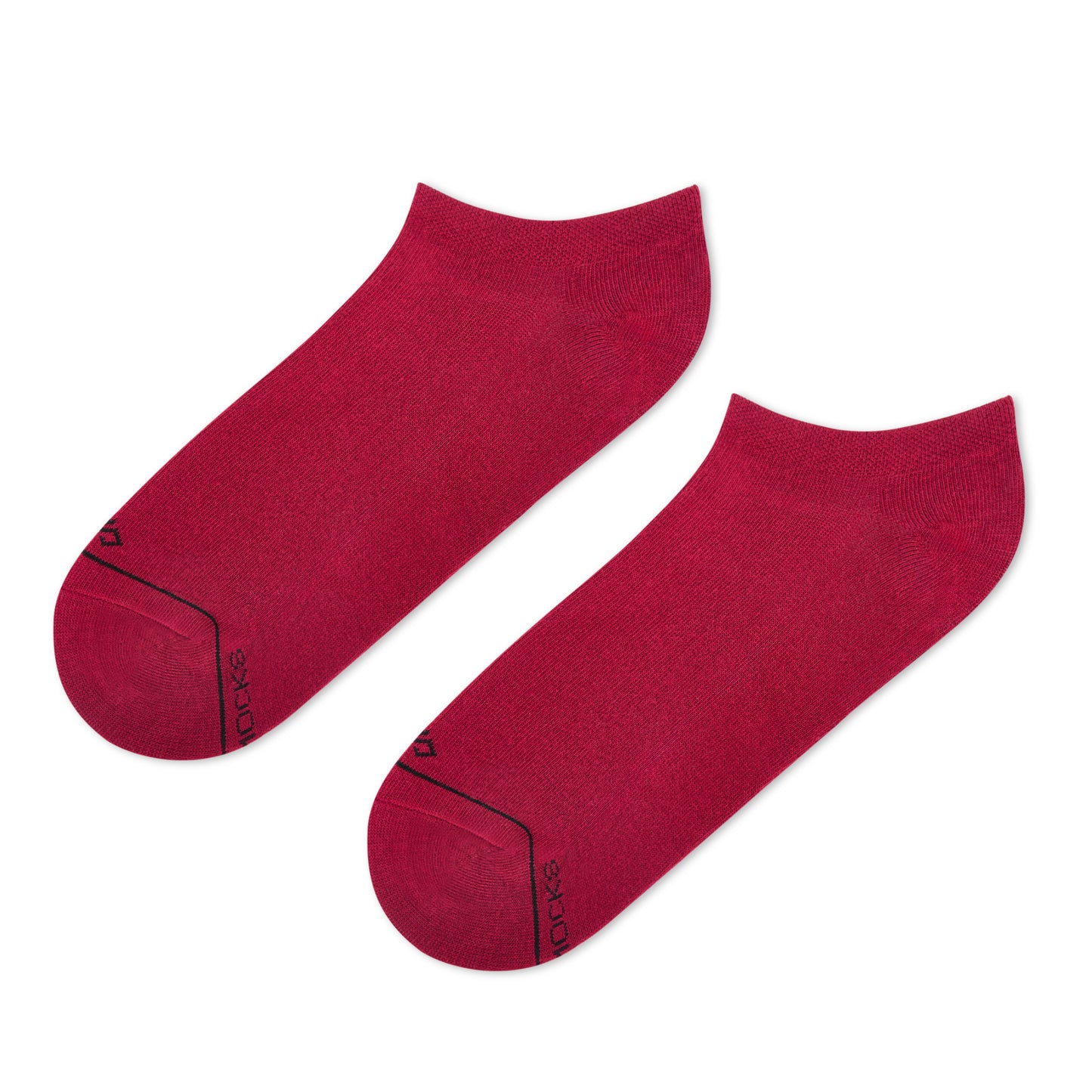 Maroon Unisex Low Ankle Length Socks
