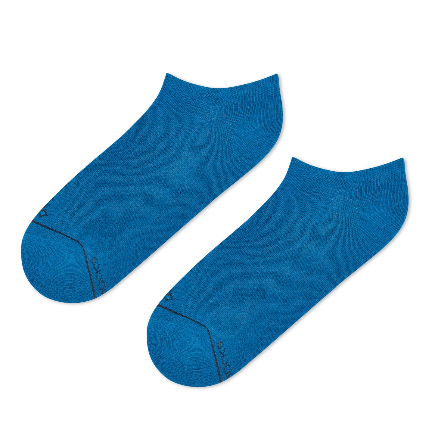 Teal Blue Unisex Low Ankle Length Socks