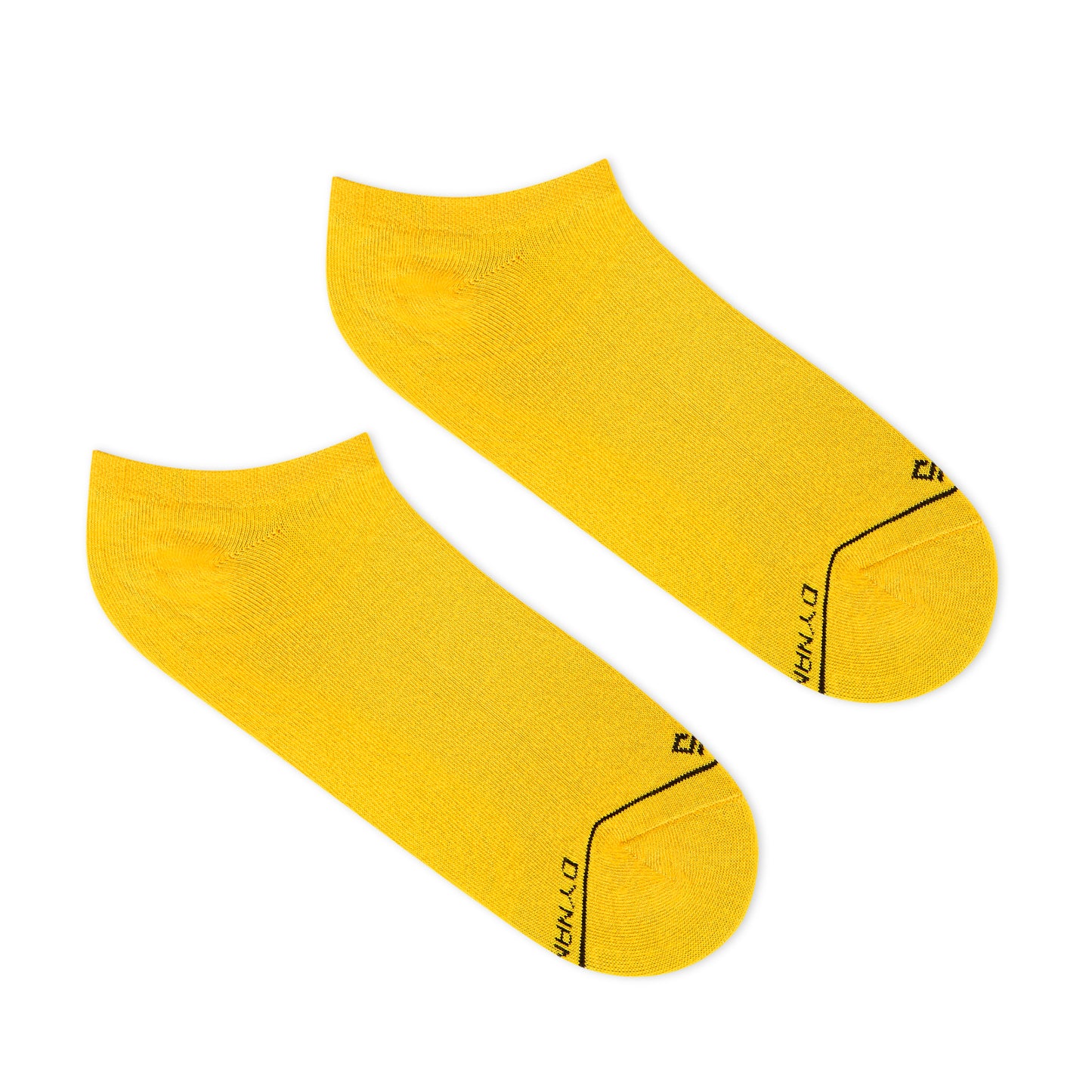 Yellow Unisex Low Ankle Length Socks