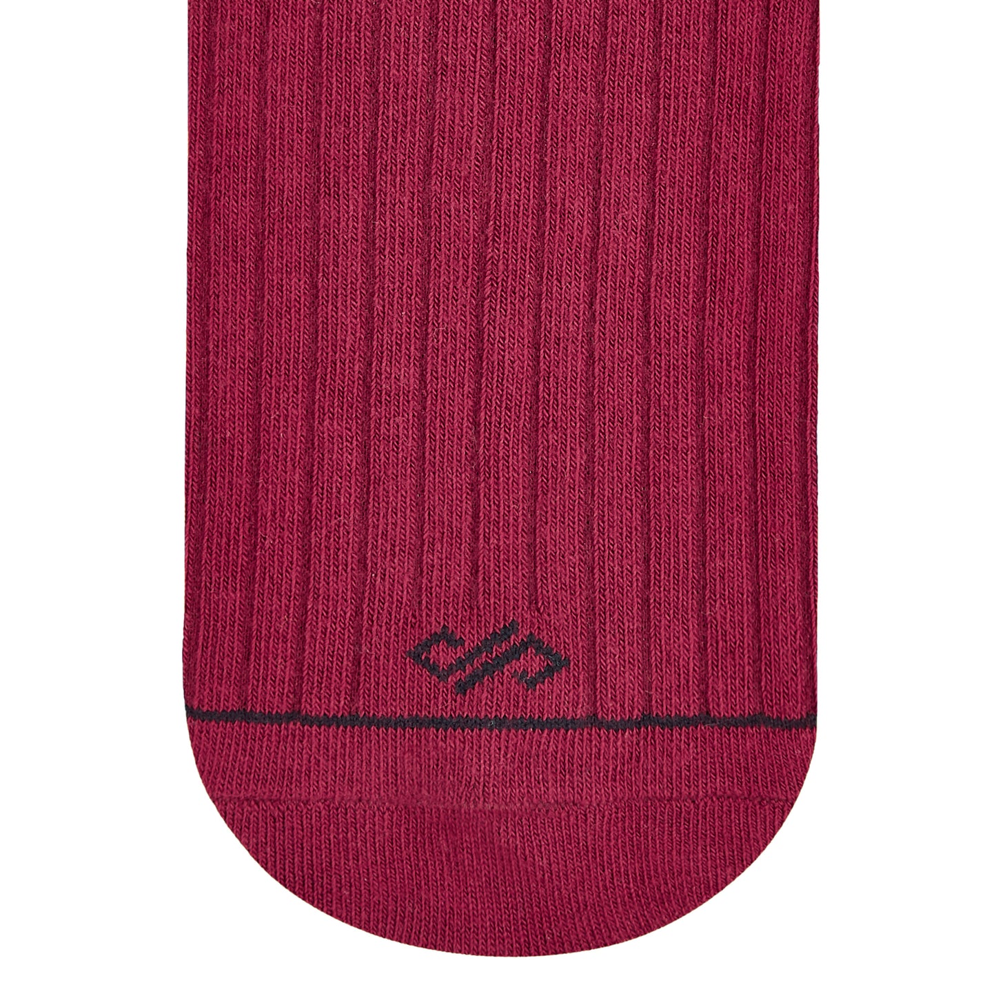 Dynamocks maroon solid cotton crew socks