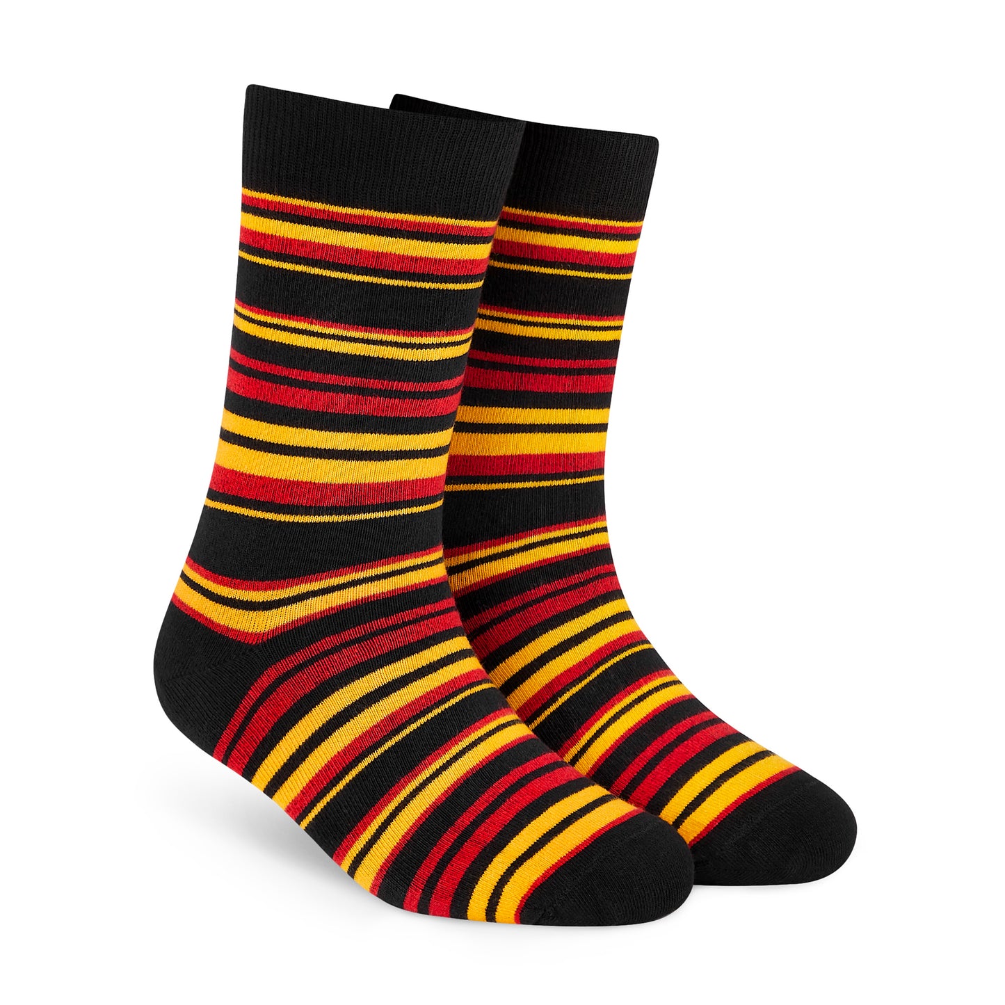 Designer Cotton Crew Socks 6-Pack - Luxury Comfort and Style