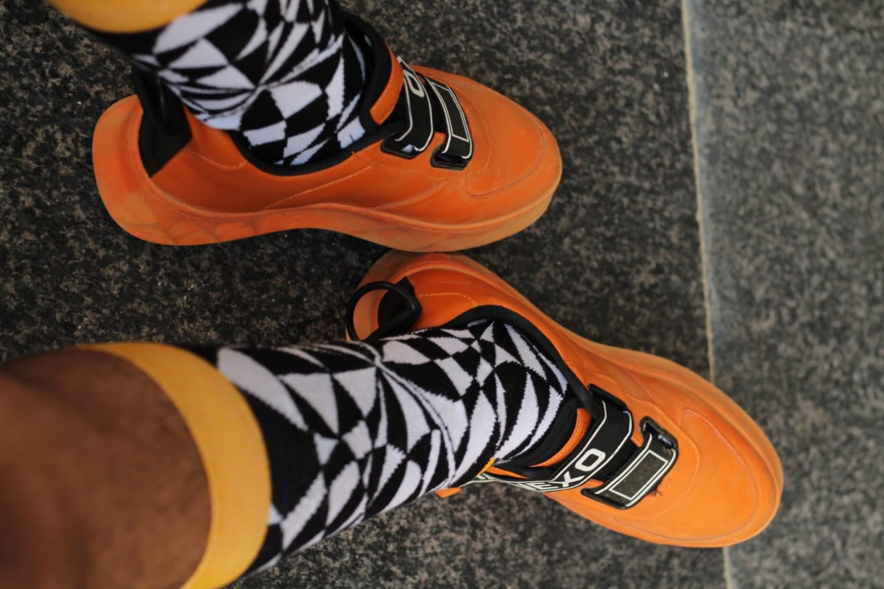 Cotton Crew Socks Combo: Maze, Crossover, Exotic, Bolt, Mint, Mirage