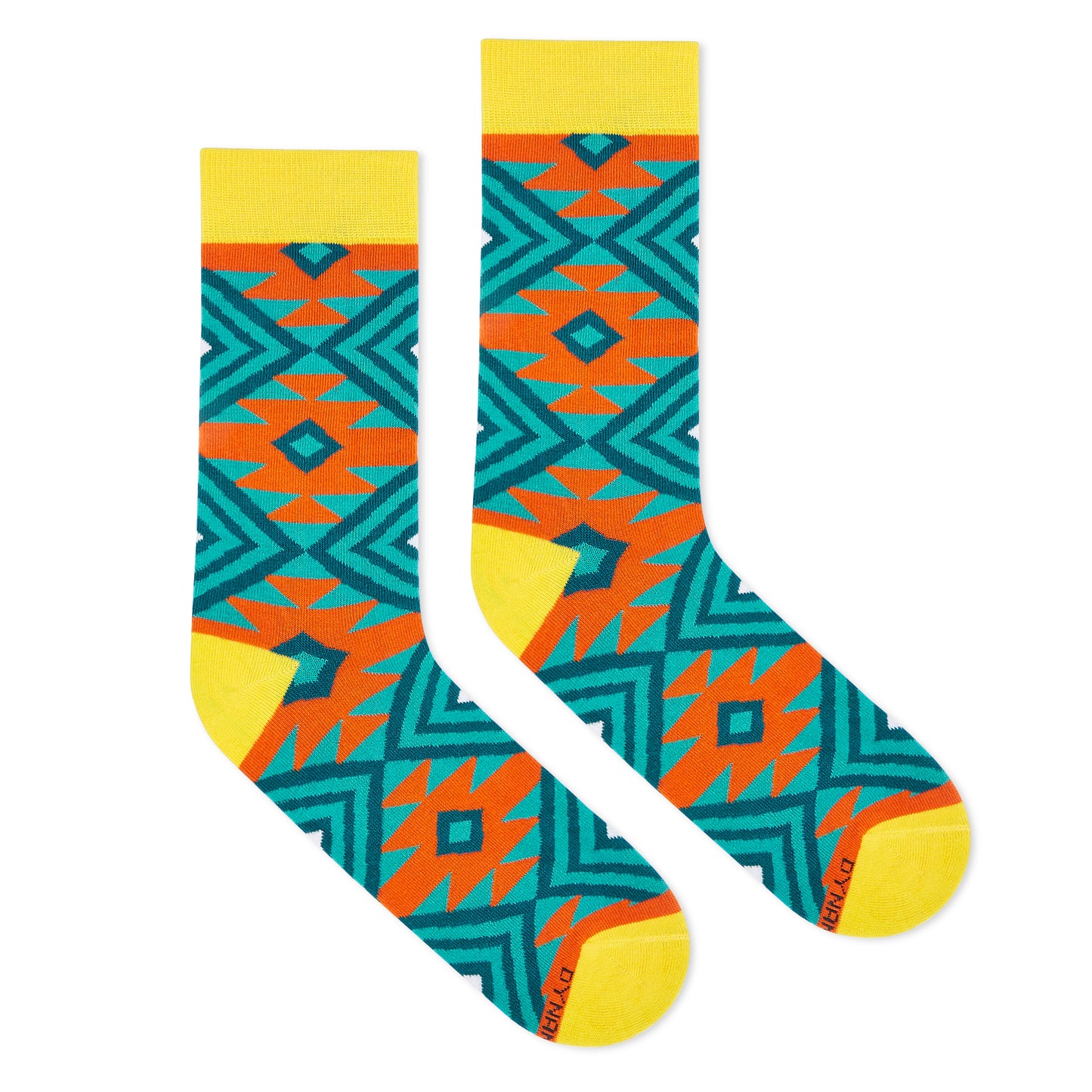Unique Turquoise : Men & Women Designer Premium Dress Socks