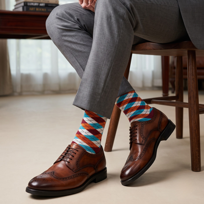 Dynamocks Maroon Cotton Crew Socks – Dandy Maroon