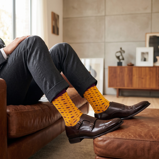 Dynamocks Classic Polka Dot Cotton Crew Socks – PRIM