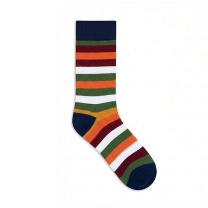 Stripes 22.0 - Premium Combed Cotton Dress Socks for Men & Women