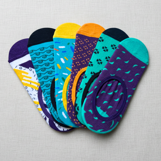 The Signature No-Show 6-Pack: The Sterling Pin-Dot