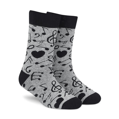 Music Crew Length Socks: Strike a Chord with Your Style