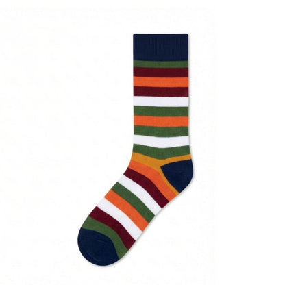 Stripes 22.0 - Premium Combed Cotton Dress Socks for Men & Women