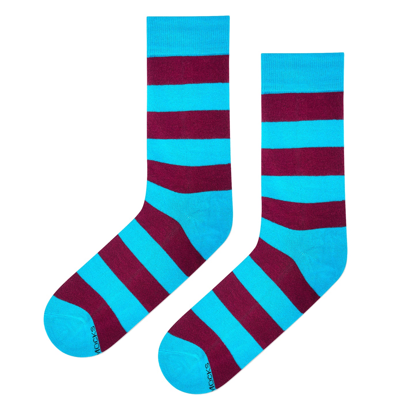 Bold Stripes 3.0 Crew Length Socks, Premium Cotton dress socks for Men and Women