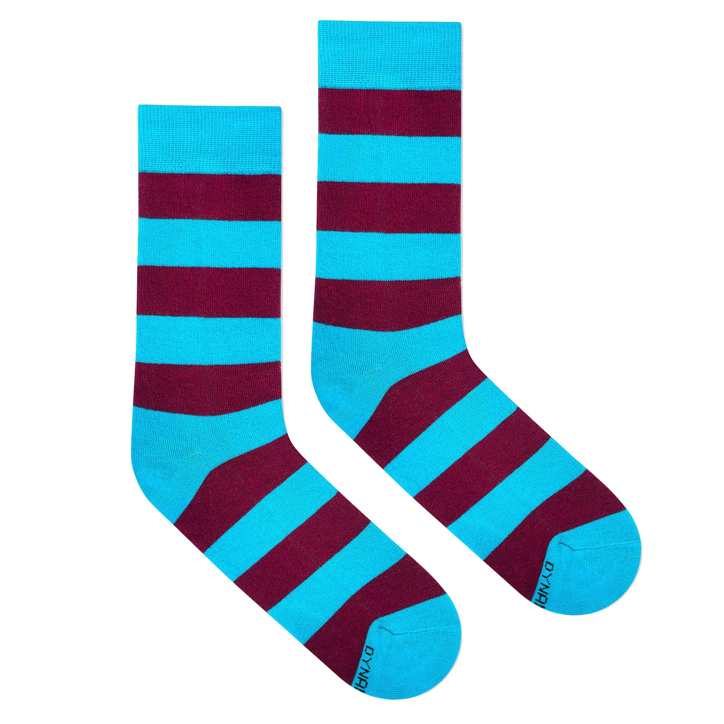 Bold Stripes 3.0 Crew Length Socks, Premium Cotton dress socks for Men and Women