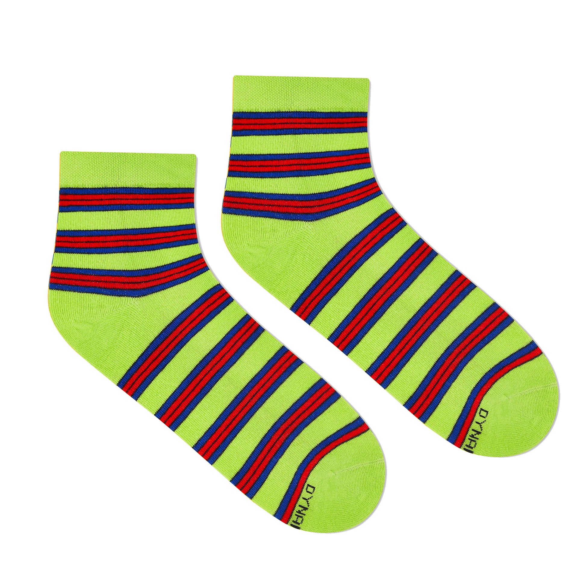 Cotton Ankle Socks - Stripes 11.0
