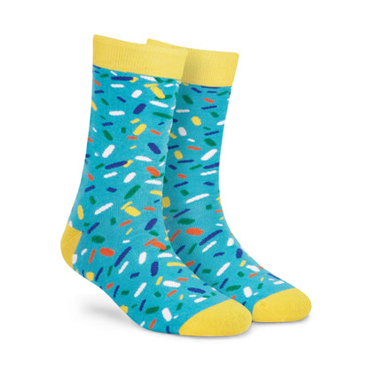 Cotton Ankle Socks: SPRINKLES Crew Length Socks