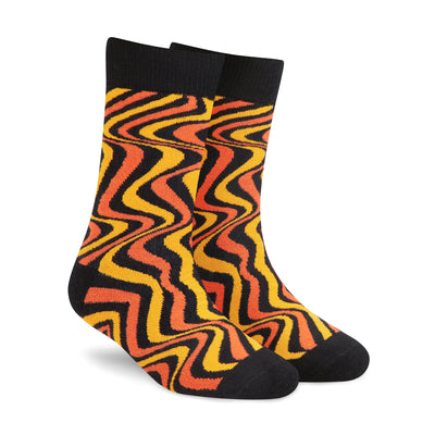 Cotton Crew Socks: SIZZLE Crew Length Socks