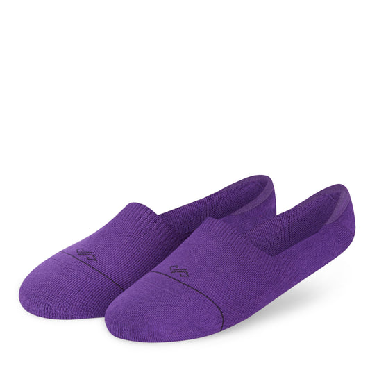 Purple Unisex Invisibles socks for Men & Women