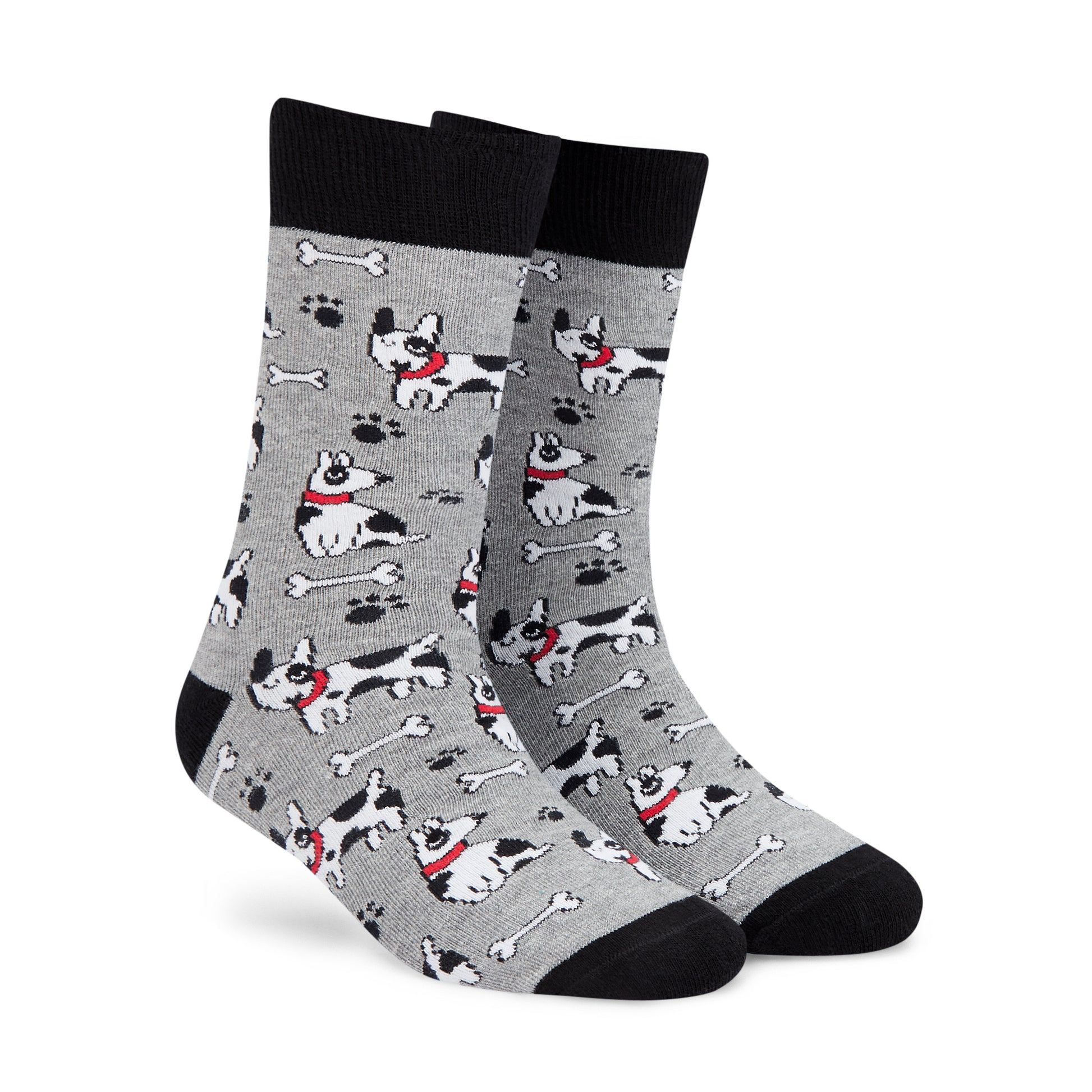 Cotton Crew Socks: HAPPY Crew Length Socks