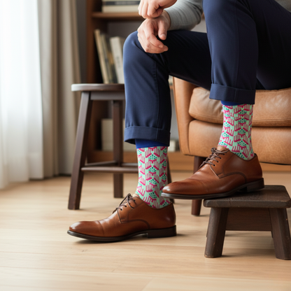 Jazz Men & Women Designer Premium Dress Socks