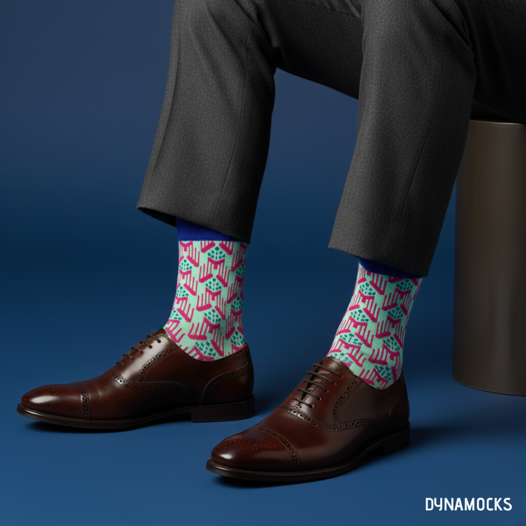 Jazz Men & Women Designer Premium Dress Socks