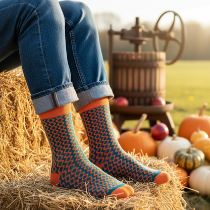 Cotton Crew Socks: Charm Crew Length Socks