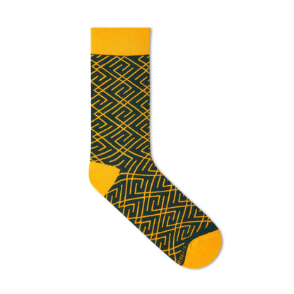 Ace Crew Length : Men & Women Designer Funky Creative Socks - Unisex Socks