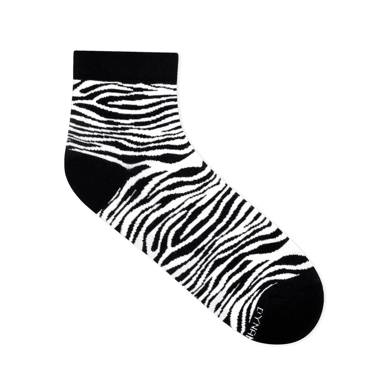 ZEBRA ANKLE LENGTH SOCKS - Cotton Ankle Socks