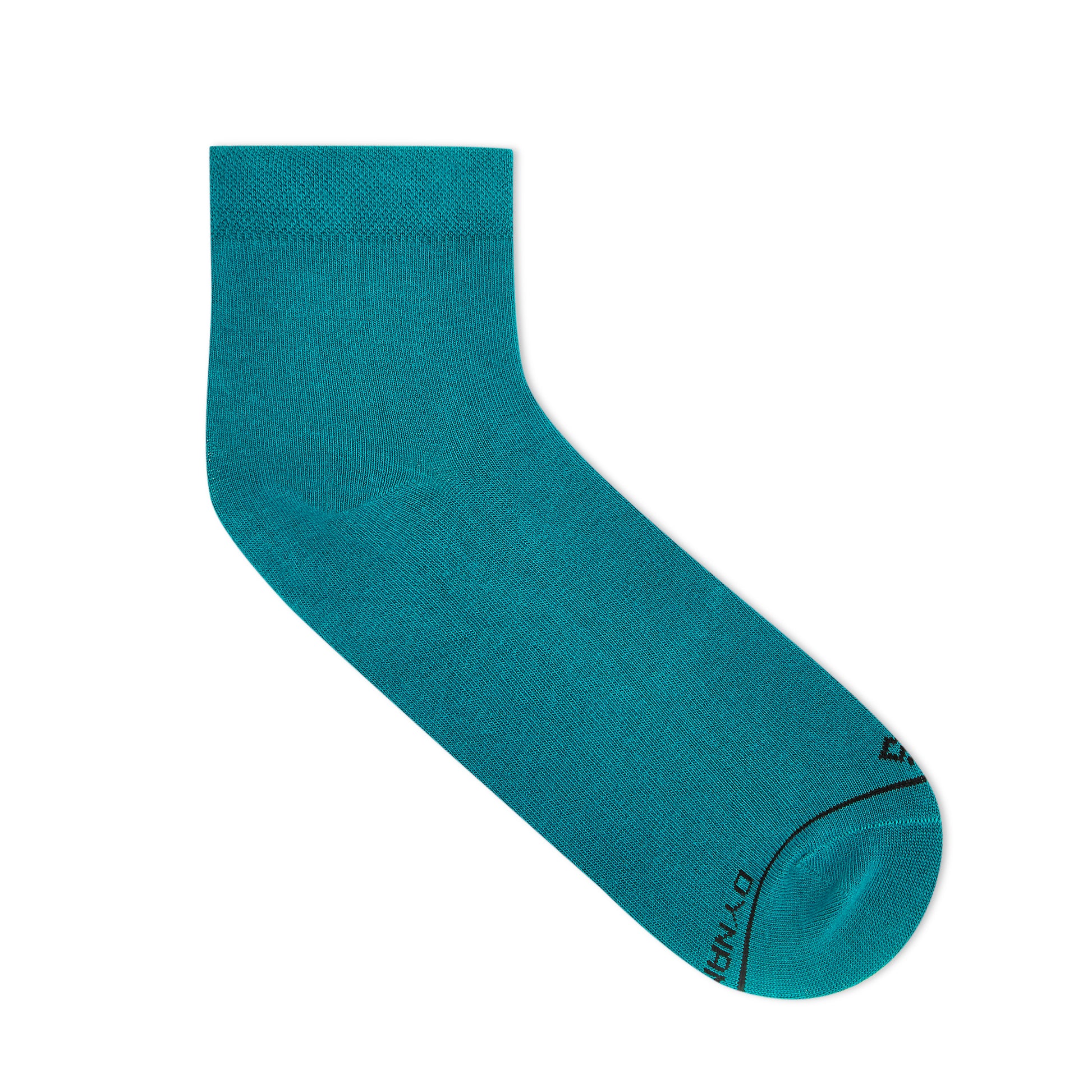 SOLID TEAL GREEN ANKLE LENGTH SOCKS - Cotton Ankle Socks