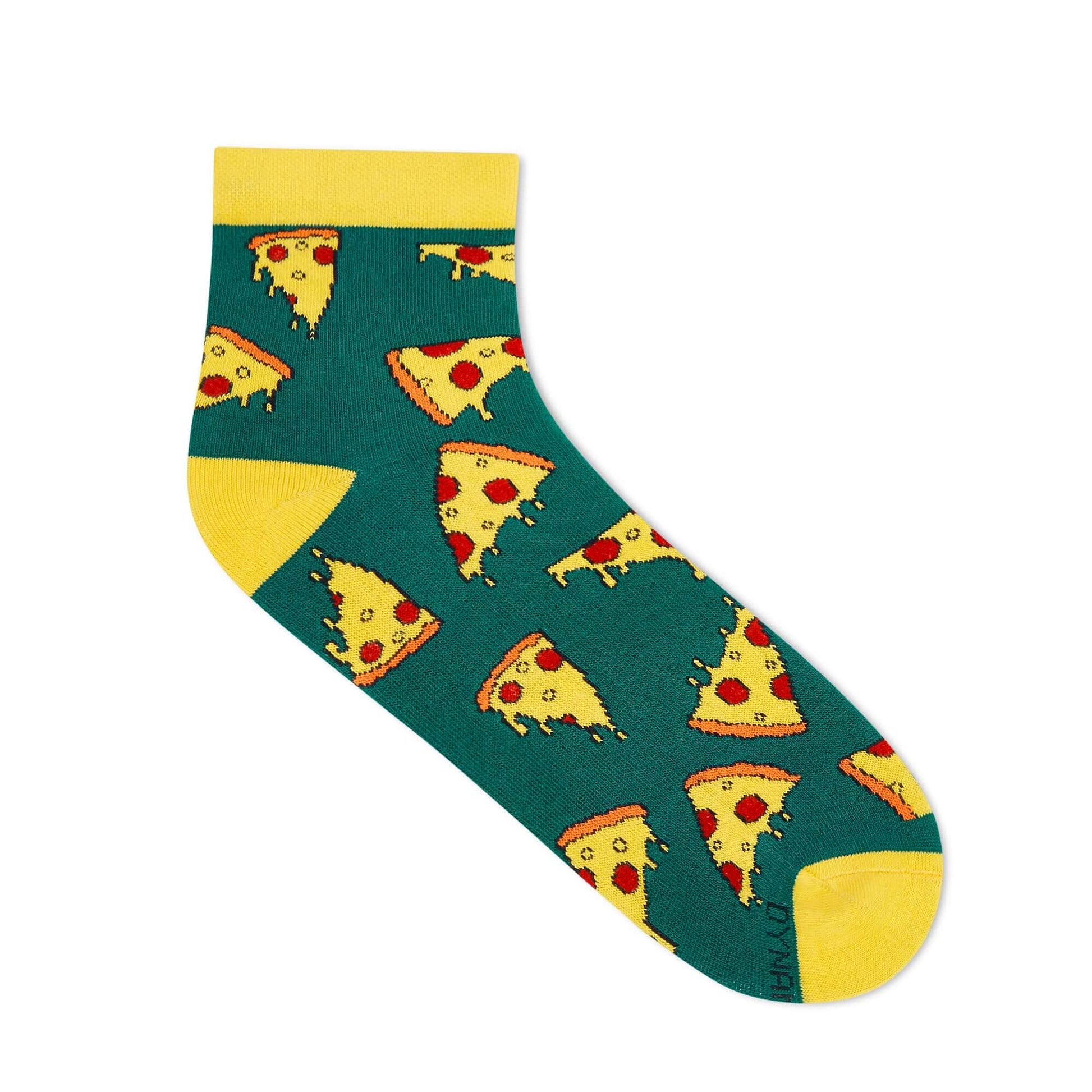 Pizza Cotton Ankle Socks