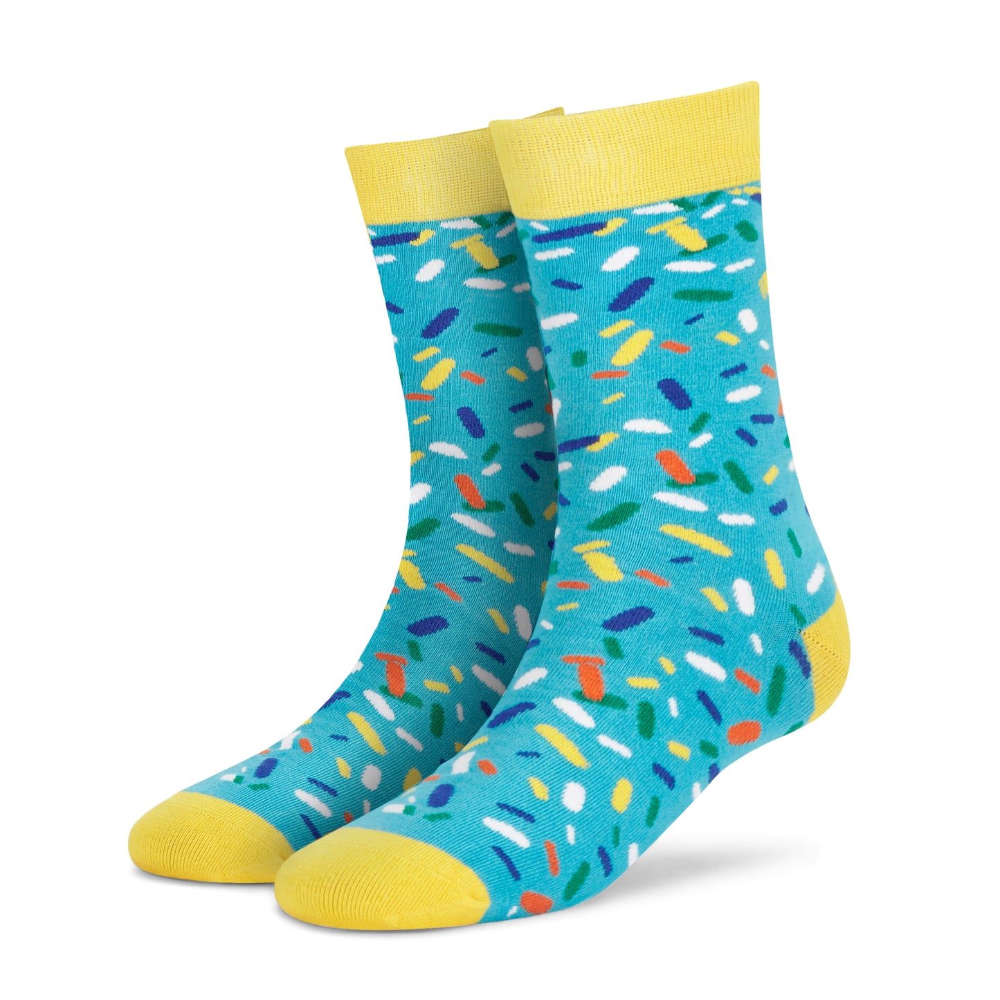 Cotton Ankle Socks: SPRINKLES Crew Length Socks