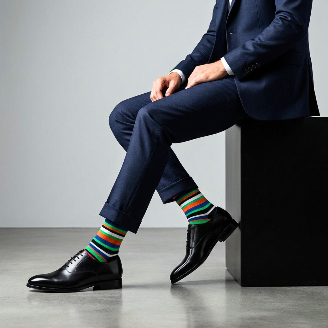 Stripes 21.0 - THE EXECUTIVE SERIES - crew length Socks