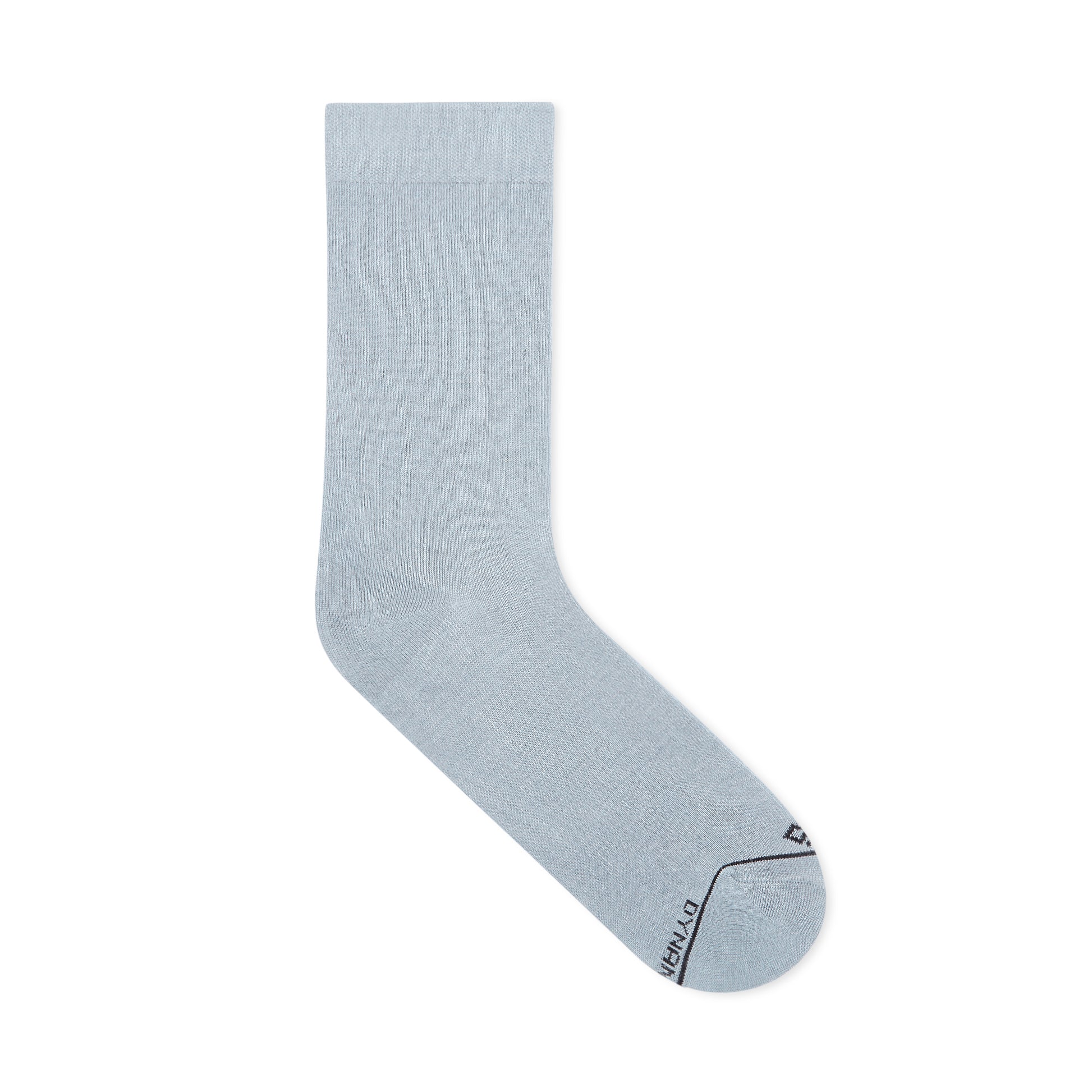 Comfort Meets Style: Grey Unisex Bamboo Crew Length Socks