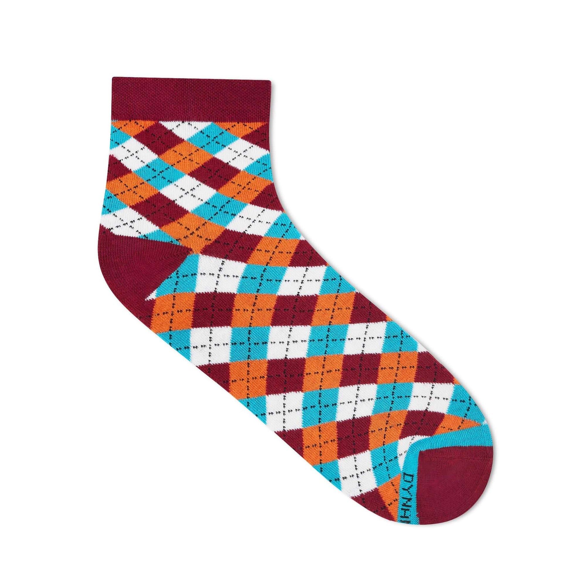 Cotton Ankle Socks – Dandy Maroon Ankle Length Socks
