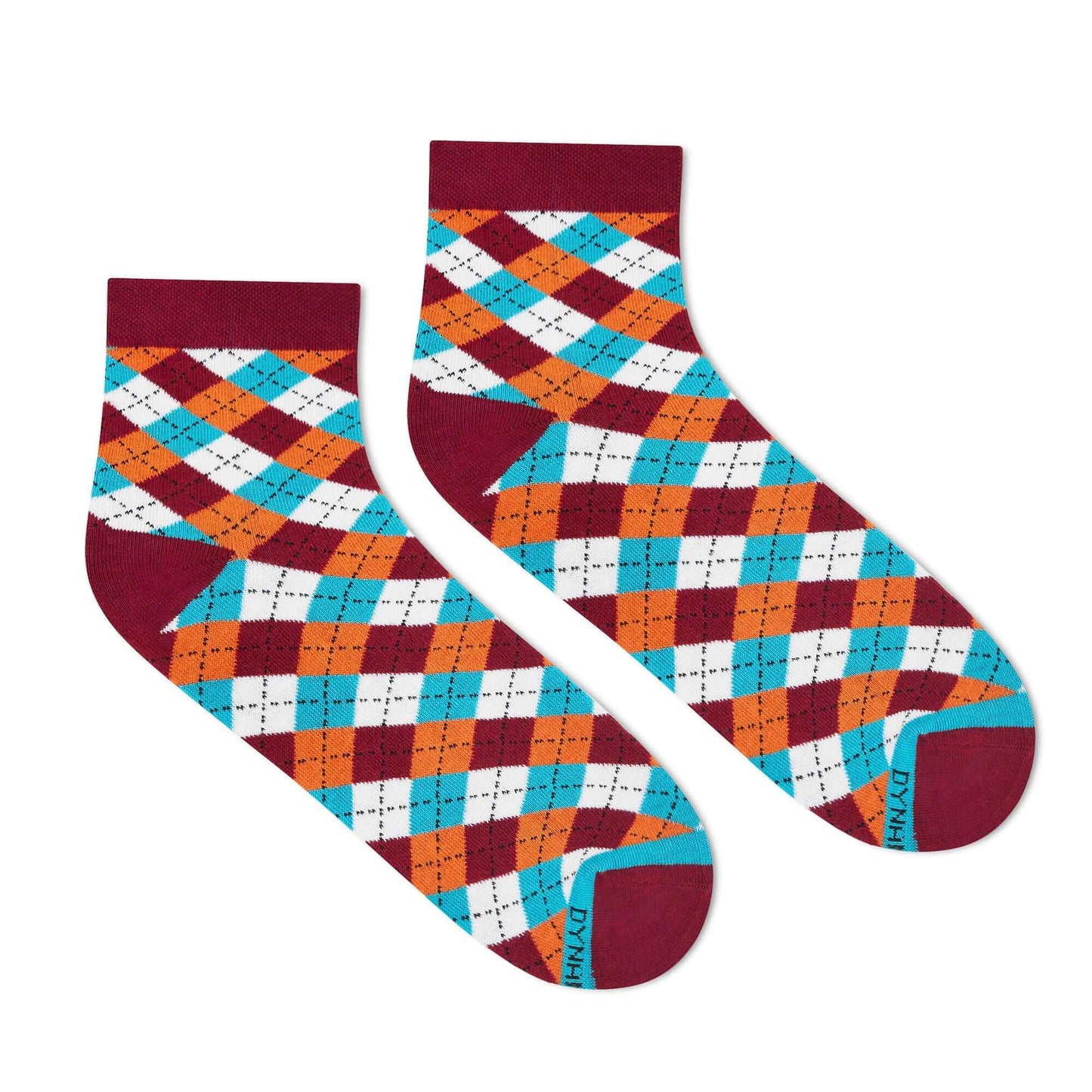 Cotton Ankle Socks – Dandy Maroon Ankle Length Socks