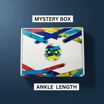Dynamocks MEGA Mystery Box: 6 Pairs Premium Socks : Quarter Length