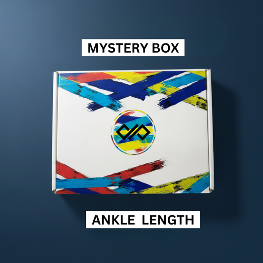 Dynamocks MEGA Mystery Box: 6 Pairs Premium Socks : Quarter Length