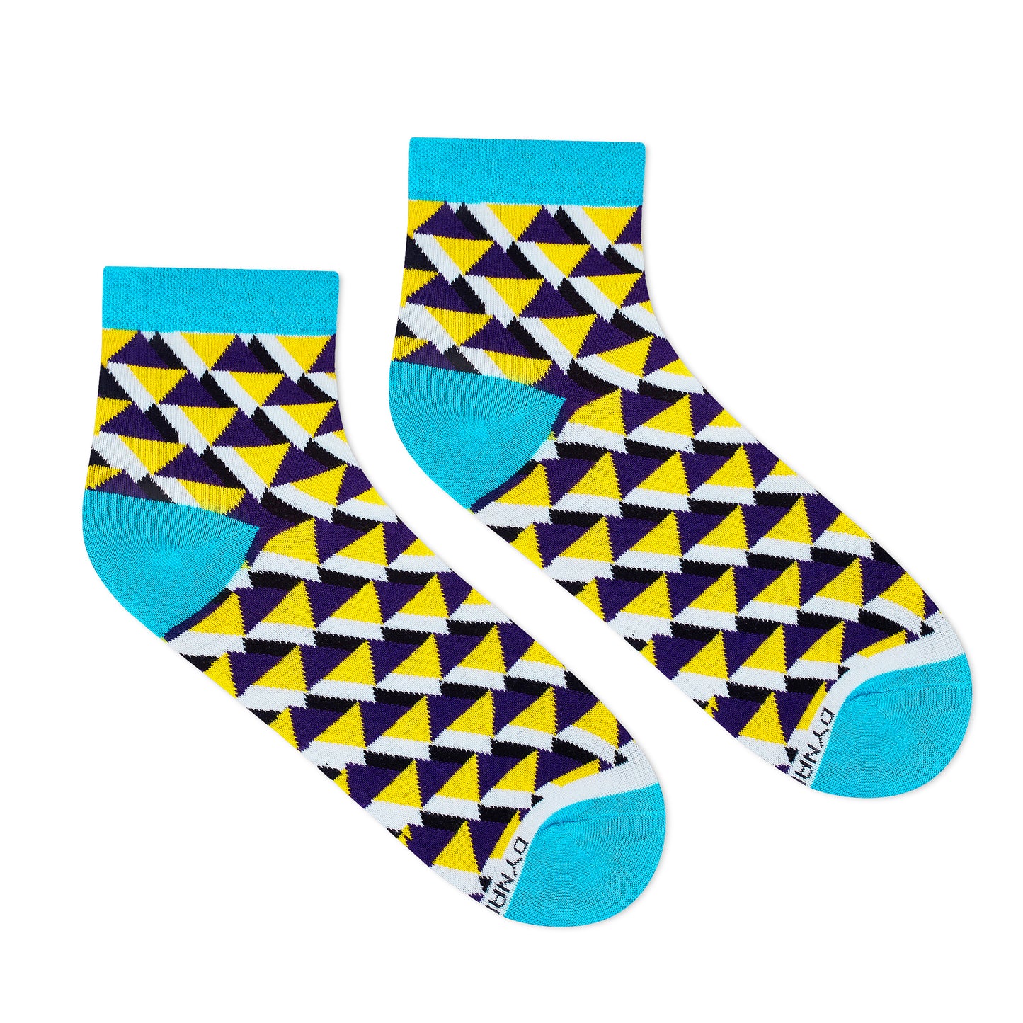 Prism Ankle Length Socks: A Spectrum of Color for Your Feet