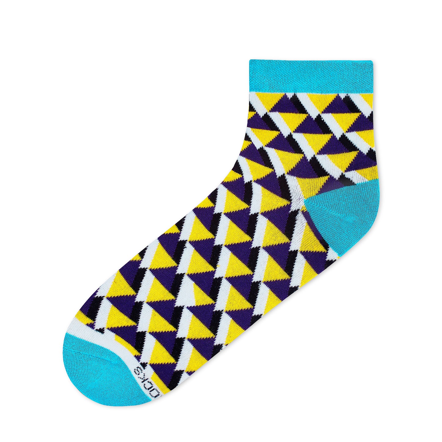 Prism Ankle Length Socks: A Spectrum of Color for Your Feet