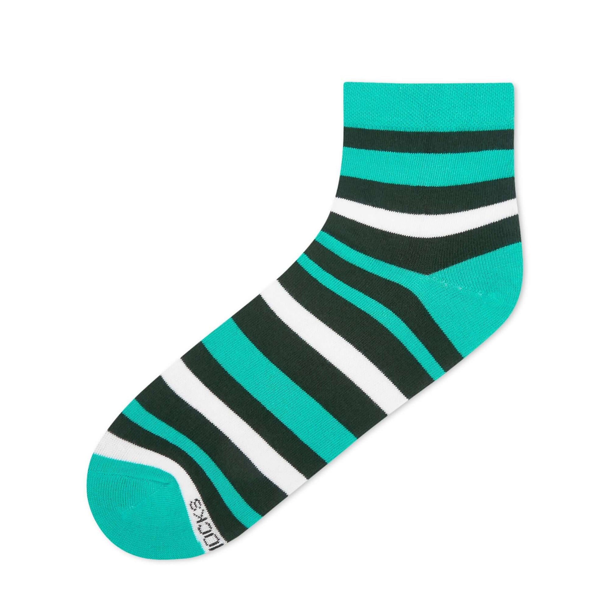 Stripes 2.0 Cotton Ankle Socks 